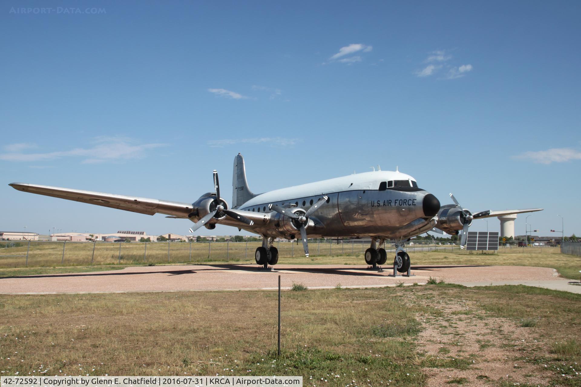 42-72592, 1942 Douglas C-54D-5-DC Skymaster C/N 10697, At the North Dakota Air & Space Museum