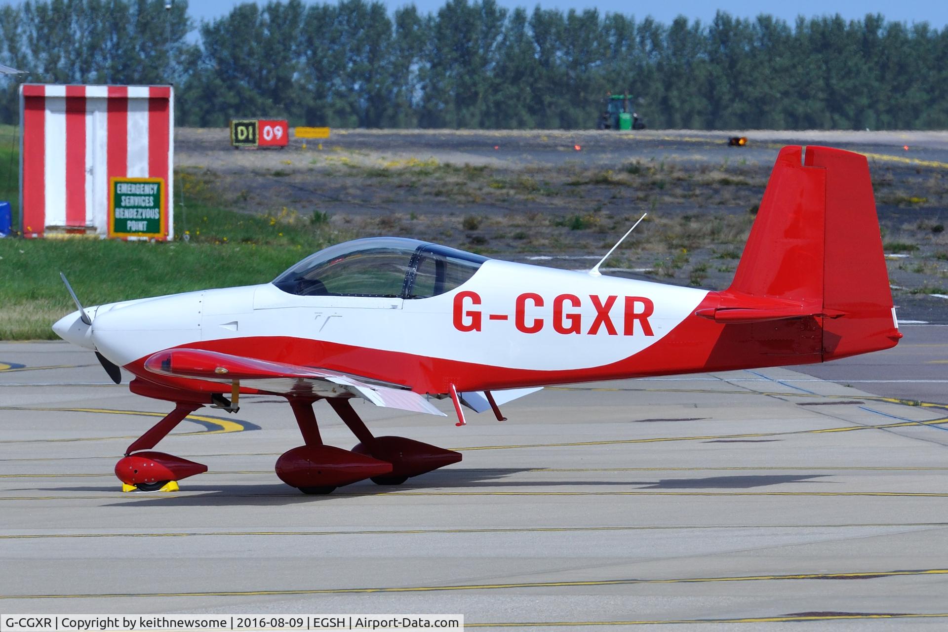 G-CGXR, 2013 Vans RV-9A C/N PFA 320-14371, Nice Visitor.