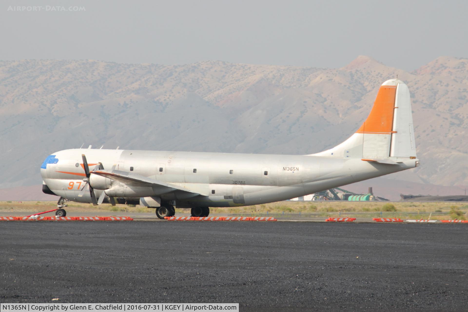 N1365N, 1952 Boeing KC-97G C/N 52-2698, Stored in the back lot