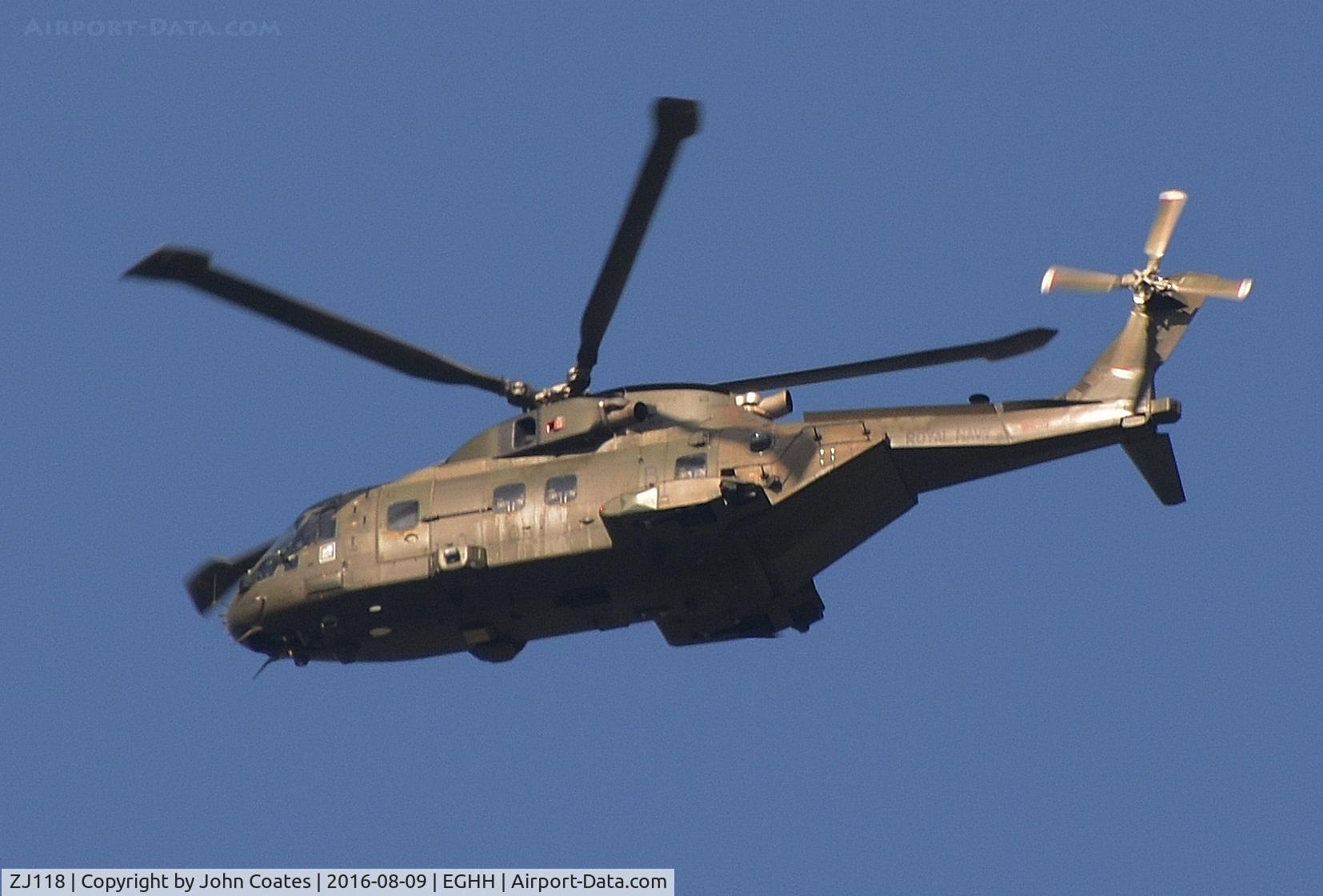 ZJ118, 1999 AgustaWestland EH-101 Merlin HC.3i C/N 50049/RAF02, Training off airport