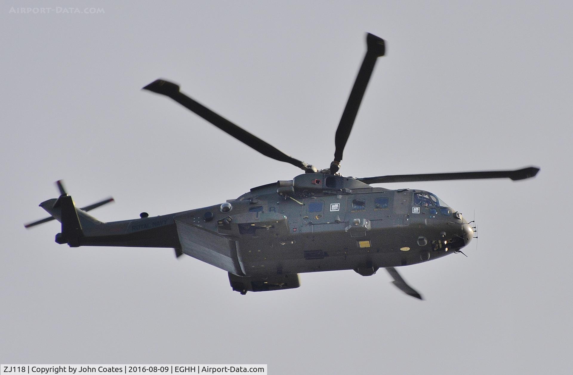 ZJ118, 1999 AgustaWestland EH-101 Merlin HC.3i C/N 50049/RAF02, Training off airport