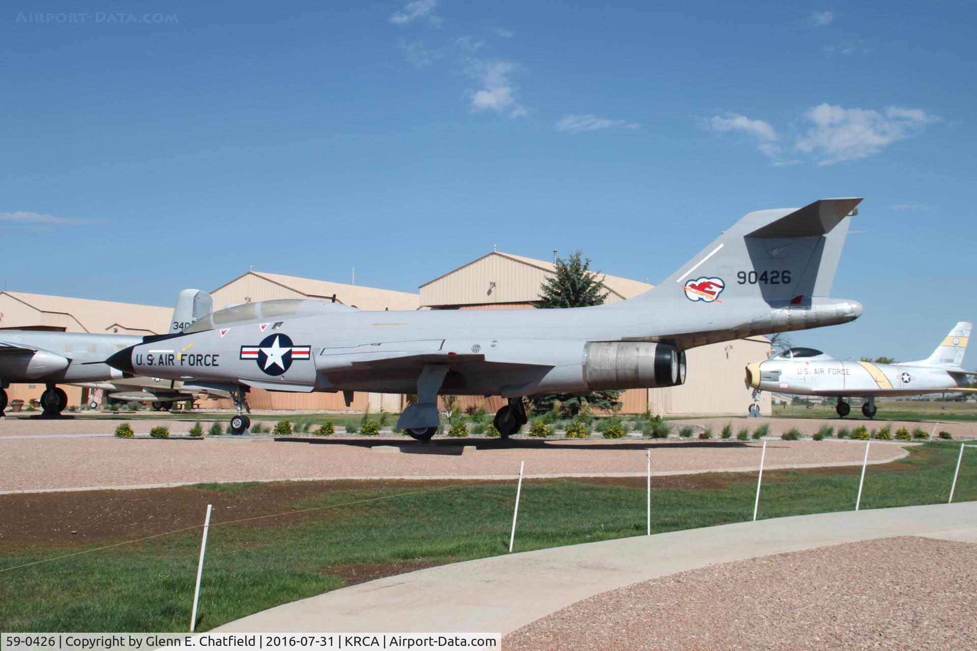 59-0426, 1959 McDonnell F-101B-115-MC Voodoo C/N 750, At the South Dakota Air & Space Museum
