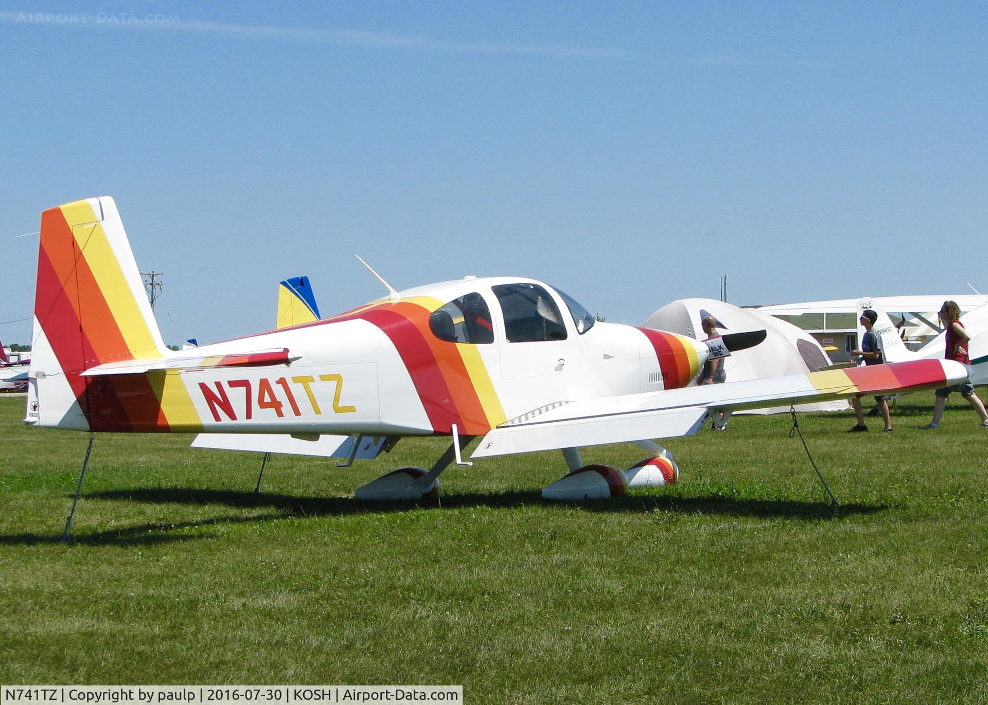 N741TZ, Vans RV-10 C/N 40456, AirVenture 2016.