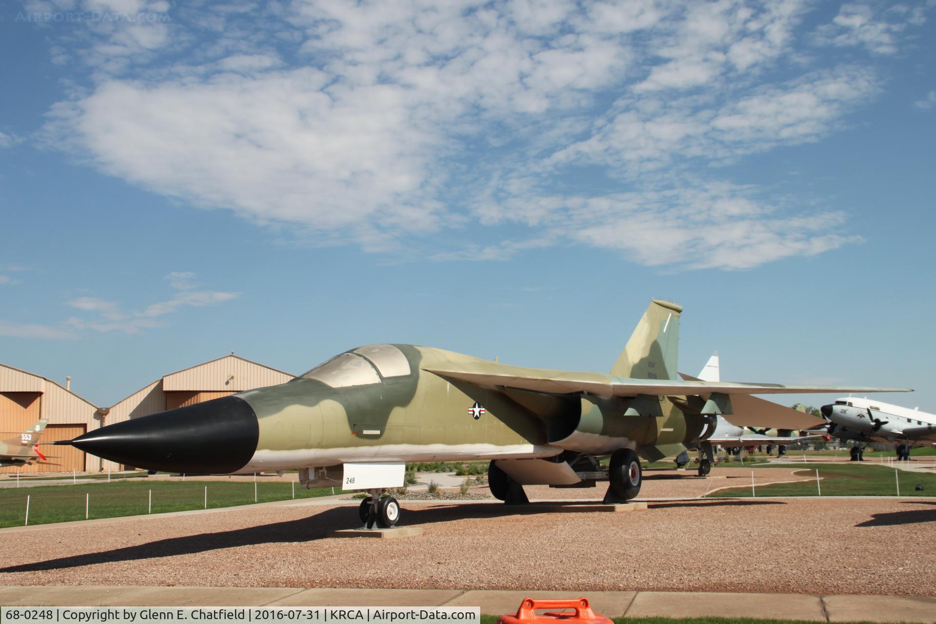 68-0248, 1968 General Dynamics FB-111A Aardvark C/N B1-20, At the South Dakota Air & Space Museum