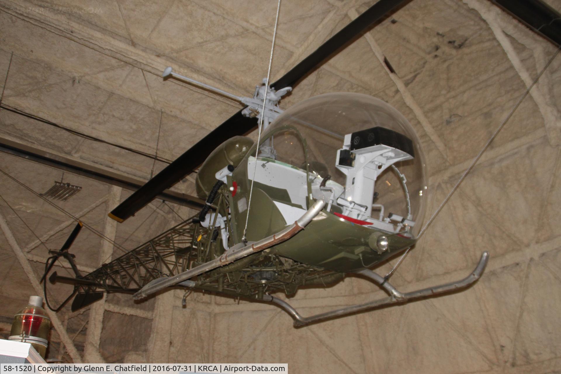 58-1520, 1958 Bell OH-13H Sioux C/N 2284, At the South Dakota Air & Space Museum