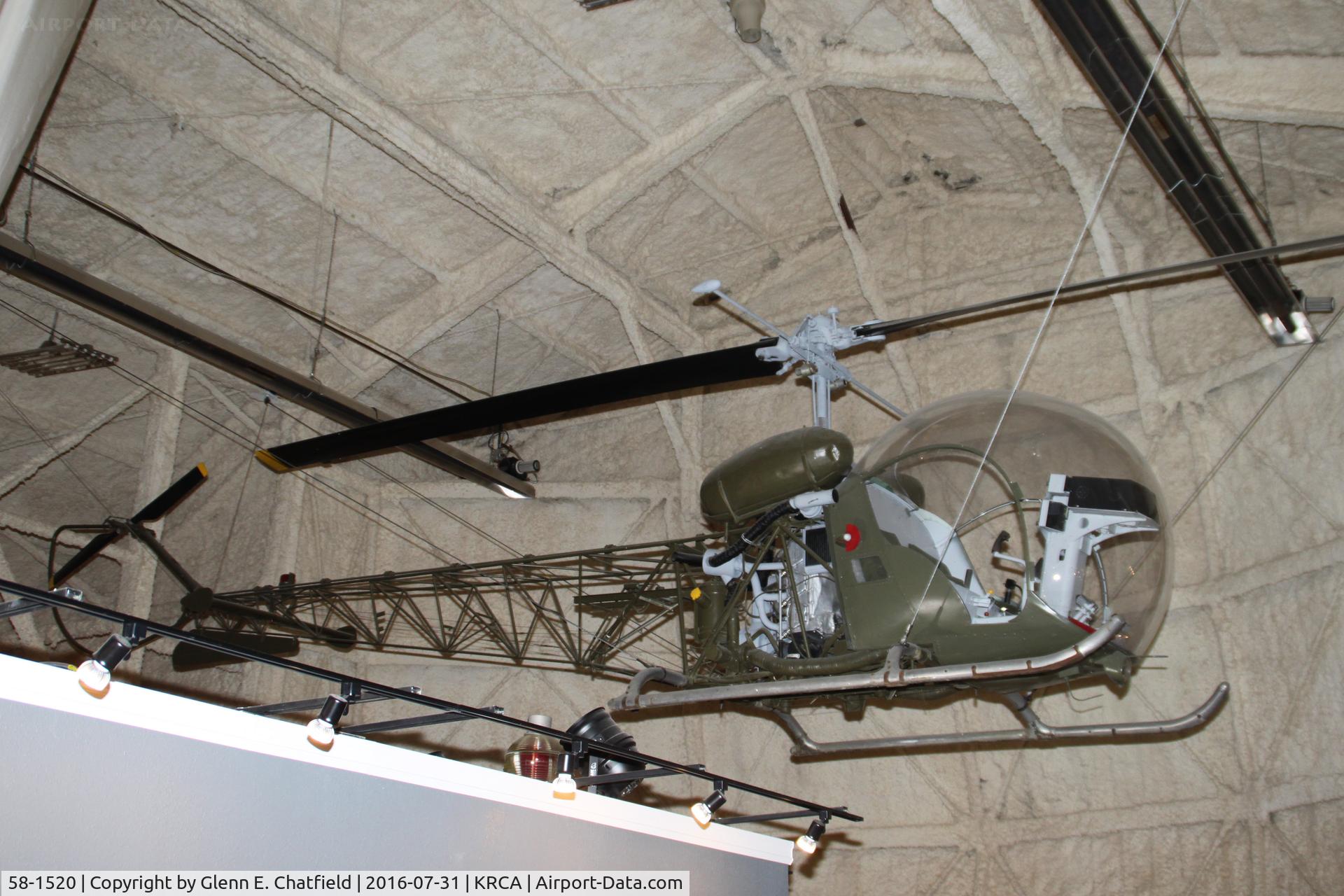 58-1520, 1958 Bell OH-13H Sioux C/N 2284, At the South Dakota Air & Space Museum