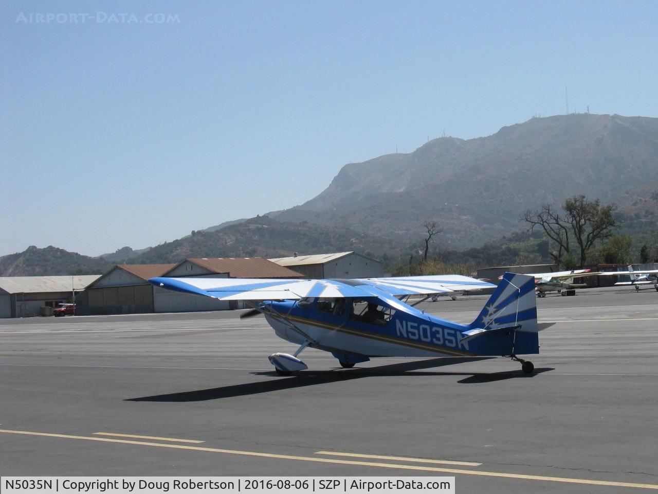 N5035N, 1978 Bellanca 8KCAB Decathlon C/N 470-79, 1978 Bellanca 8KCAB DECATHLON, Lycoming AEIO-320 150 Hp, taxi to Rwy 22