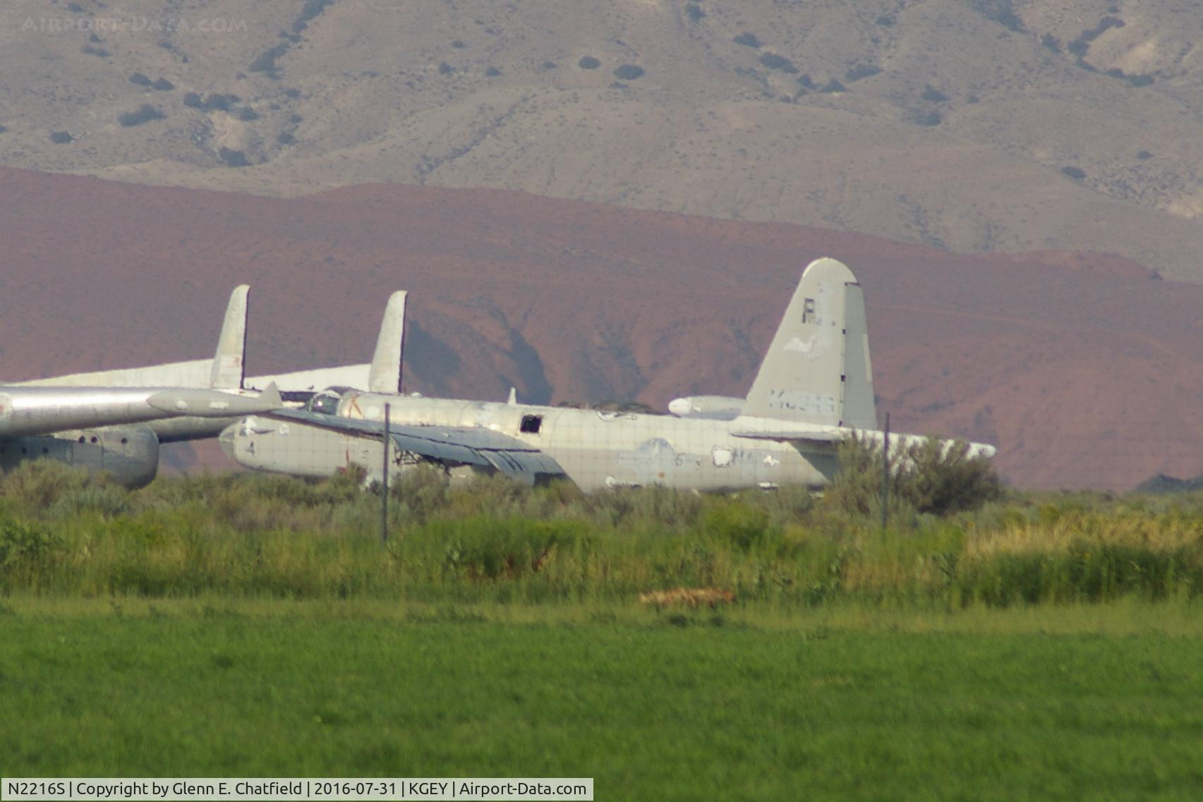 N2216S, 1961 Lockheed P2V-7 Neptune C/N 726-7231 (148346), Stored at Greybull