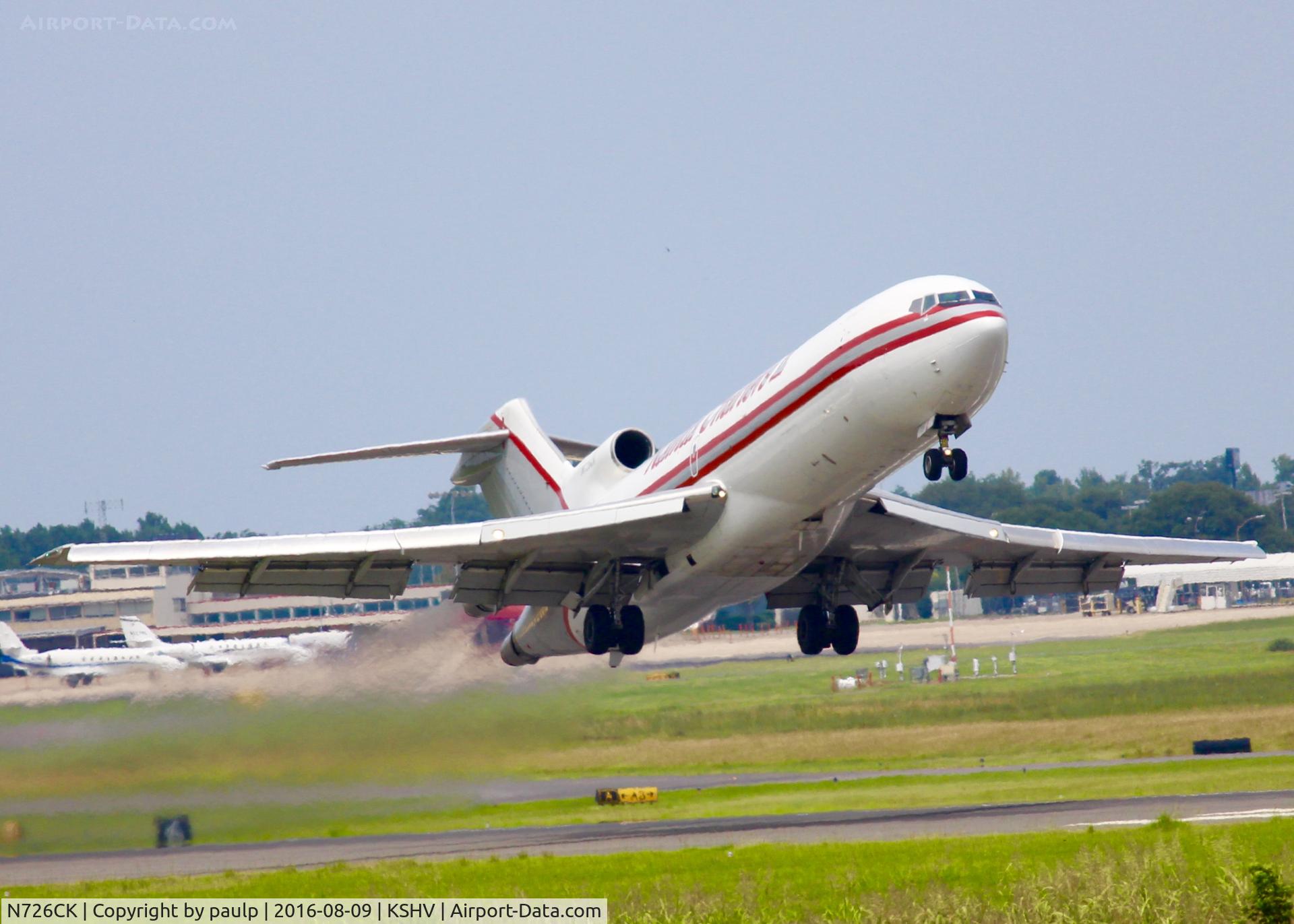 N726CK, 1980 Boeing 727-2M7 C/N 21951, At Shreveport Regional.