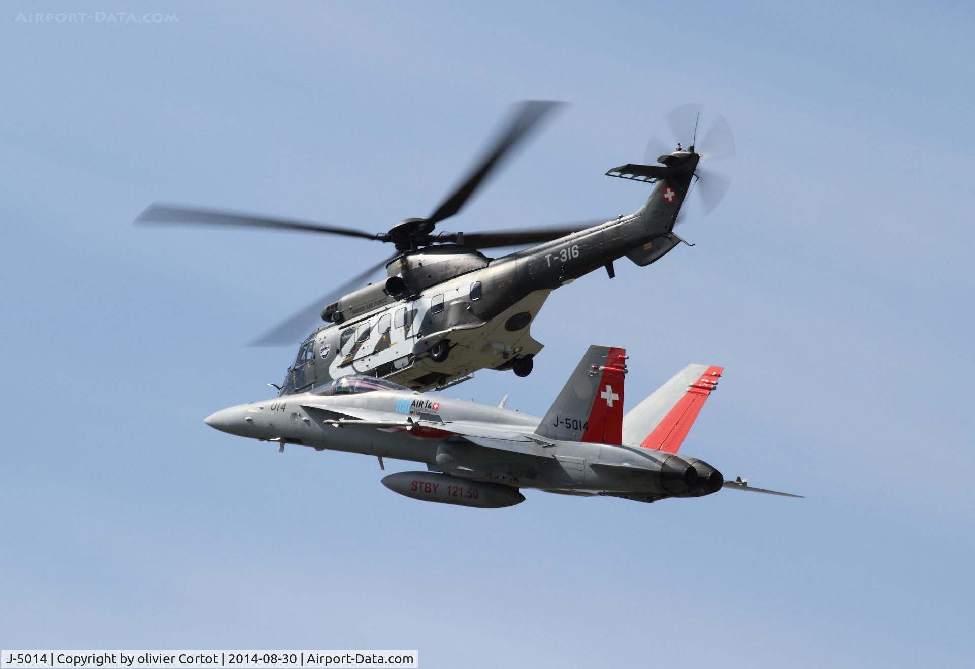 J-5014, McDonnell Douglas F/A-18C Hornet C/N 1359, Payerne Air 14 airshow