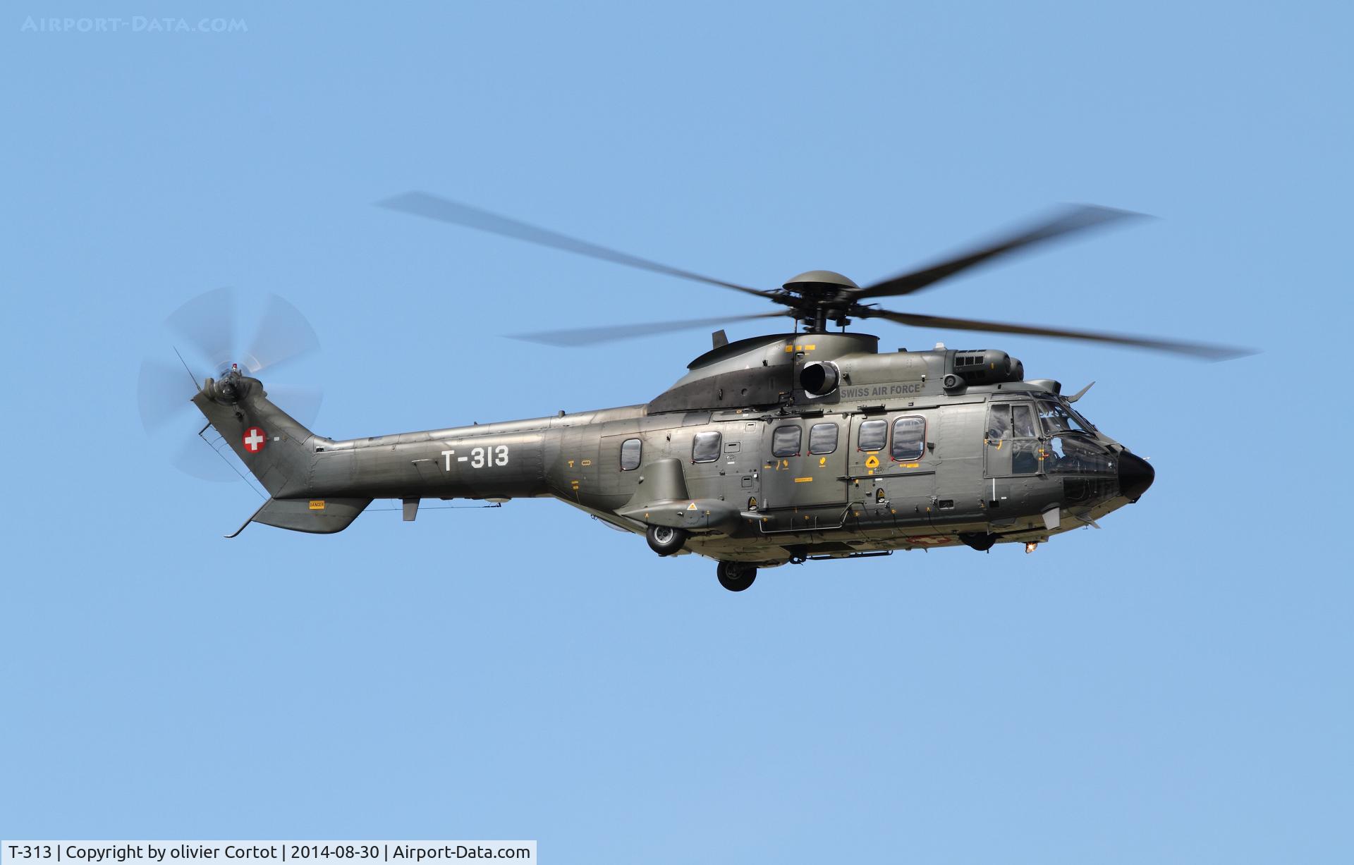 T-313, 1987 Aerospatiale Super Puma TH86 (AS-331M1) C/N 2226, Air 14