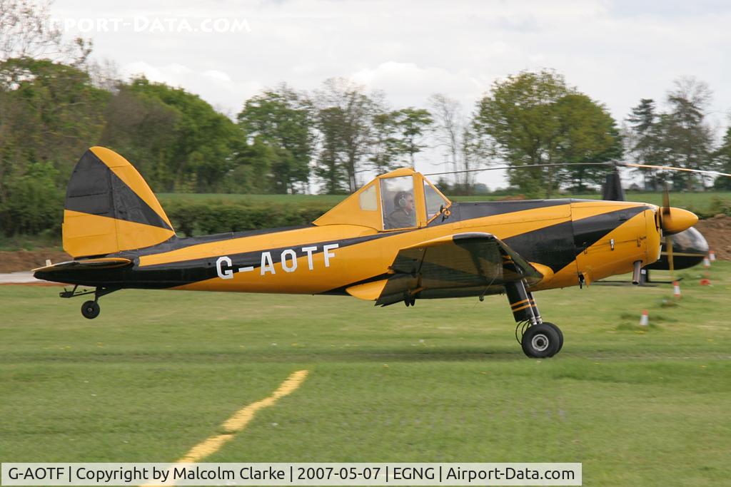 G-AOTF, 1950 De Havilland DHC-1 Chipmunk 23 (Lycoming) C/N C1/0015, De Havilland DHC-1 Chipmunk 23 at Bagby Airfield's May Fly-In in 2007.
