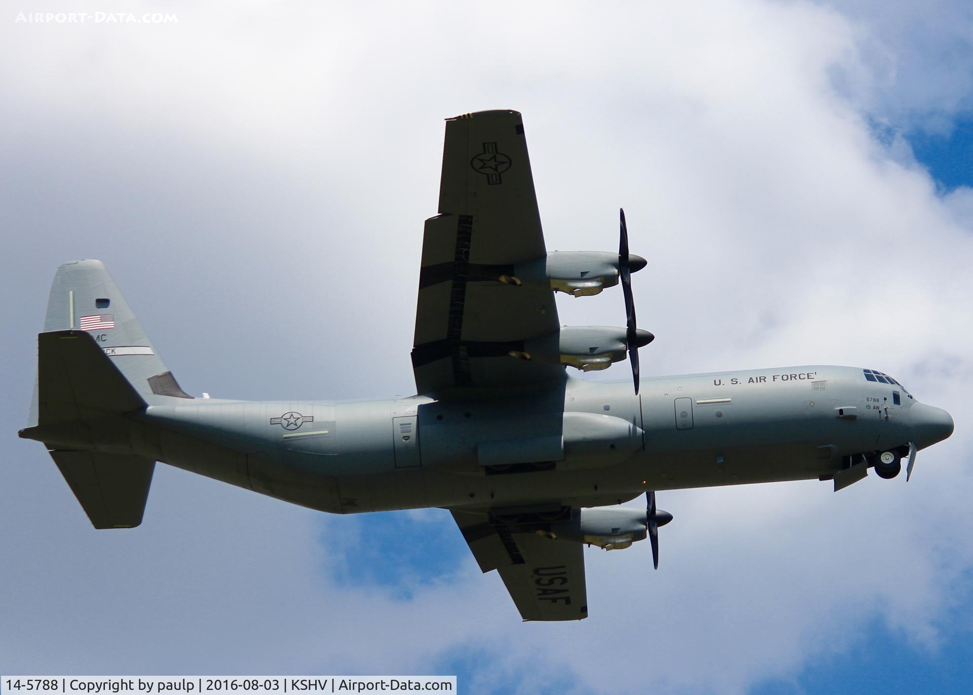 14-5788, 2016 Lockheed Martin C-130J-30 Super Hercules C/N 382-5788, At Shreveport Regional.