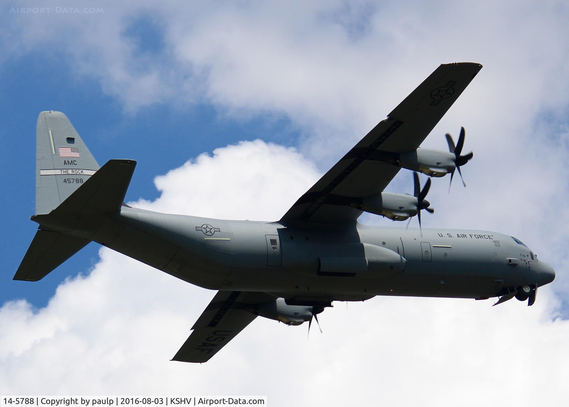 14-5788, 2016 Lockheed Martin C-130J-30 Super Hercules C/N 382-5788, At Shreveport Regional.