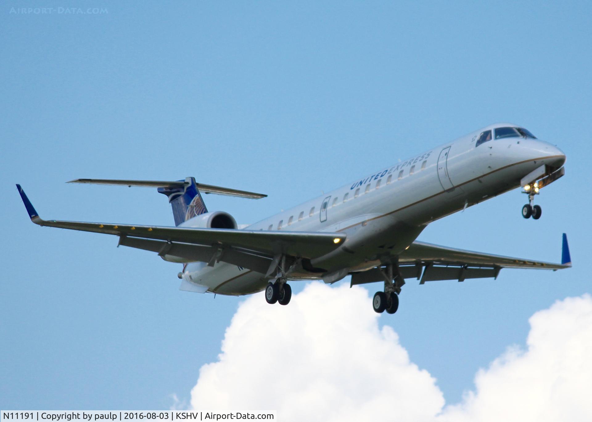 N11191, 2005 Embraer ERJ-145XR (EMB-145XR) C/N 14500935, At Shreveport Regional.