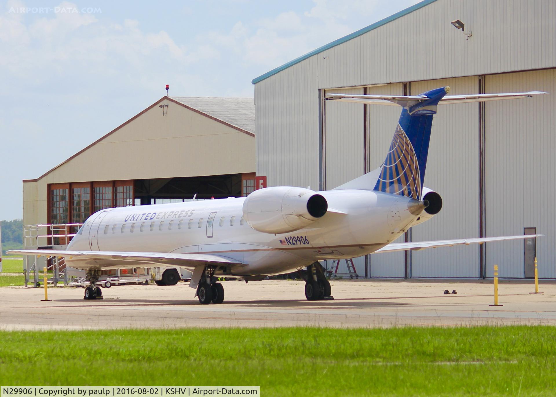 N29906, 2001 Embraer ERJ-145LR (EMB-145LR) C/N 145472, At Shreveport Regional.