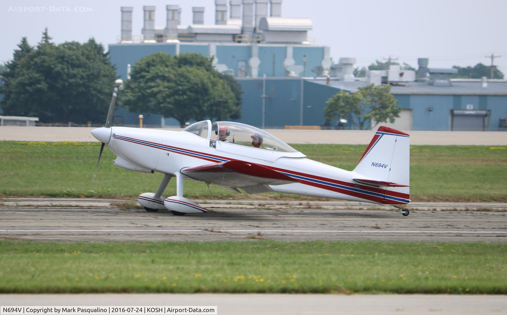 N694V, 2003 Vans RV-8 C/N 80694, Vans RV-8