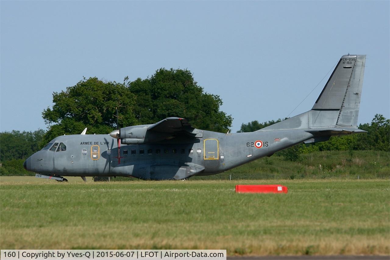 160, Airtech CN-235-200M C/N C160, Airtech CN-235-200M, Landing rwy 02, Tours-St Symphorien Air Base 705 (LFOT-TUF) Open day 2015