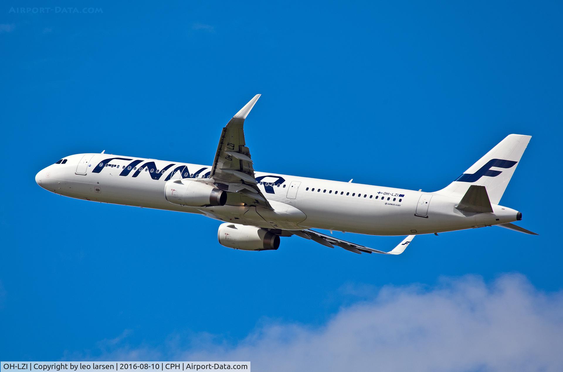 OH-LZI, 2013 Airbus A321-231 C/N 5922, Copenhagen 10.8.16