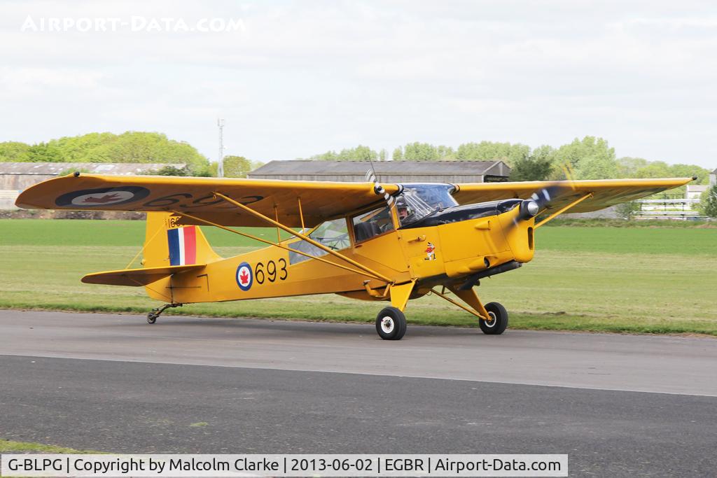 G-BLPG, 1959 Auster J-1N Alpha C/N 3395, Auster J-1N Alpha at The Real Aeroplane Company's Jolly June Jaunt, Breighton Airfield, 2013.