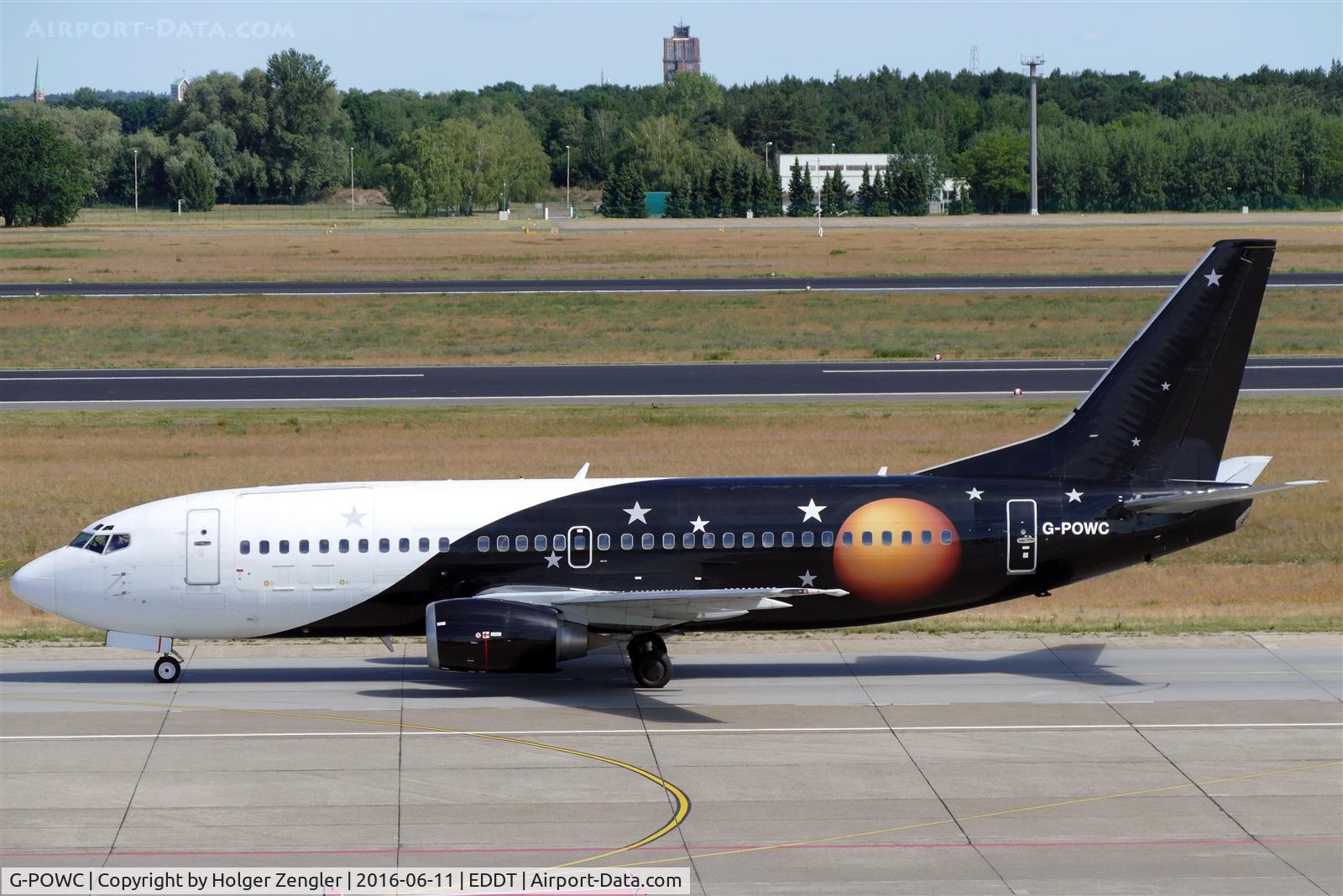 G-POWC, 1991 Boeing 737-33A(QC) C/N 25402, TXL waving good bye tour no.4 since 2011