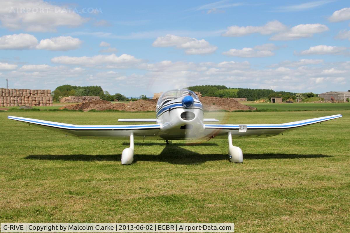 G-RIVE, 2007 Jodel D-153 Mascaret C/N PFA 235-12856, Jodel D-153 Mascaret at The Real Aeroplane Company's Jolly June Jaunt, Breighton Airfield, 2013.
