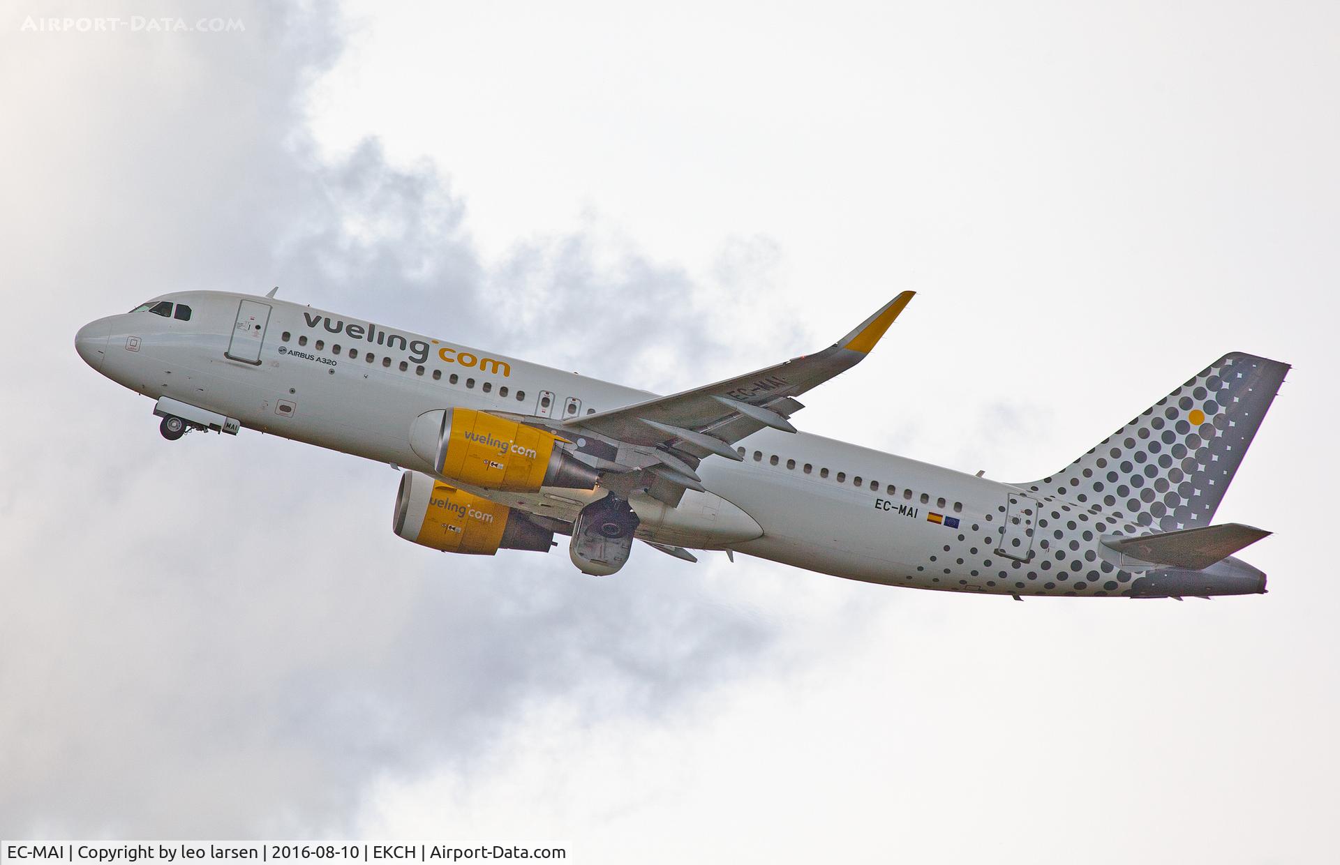 EC-MAI, 2014 Airbus A320-214 C/N 6045, Copenhagen 10.8.16