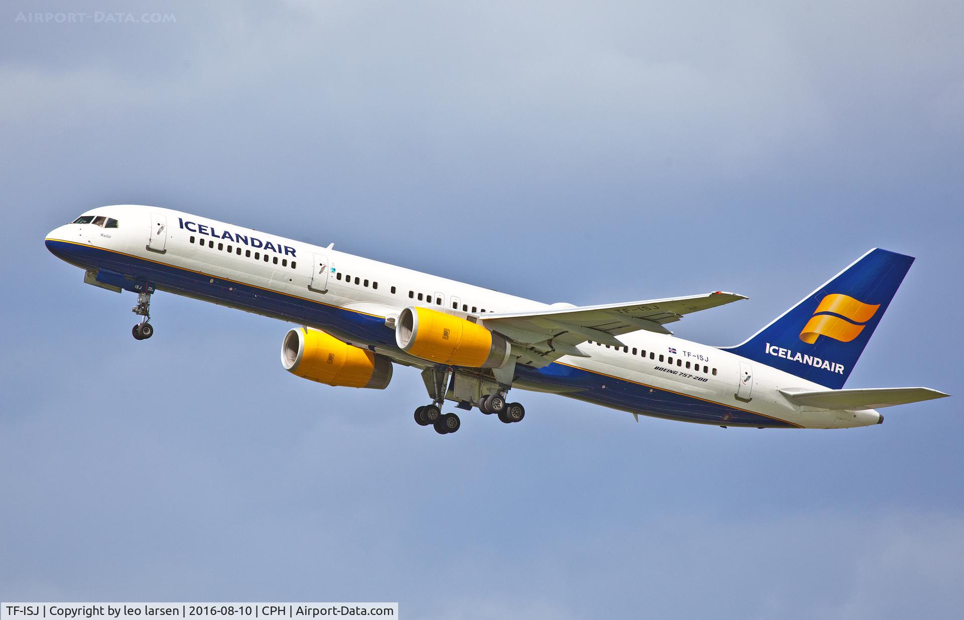 TF-ISJ, 1999 Boeing 757-256 C/N 26249, Copenhagen 10.8.16