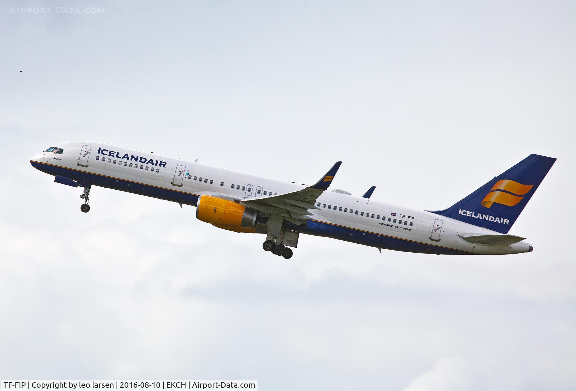 TF-FIP, 2000 Boeing 757-208 C/N 30423, Copenhagen 10.8.16