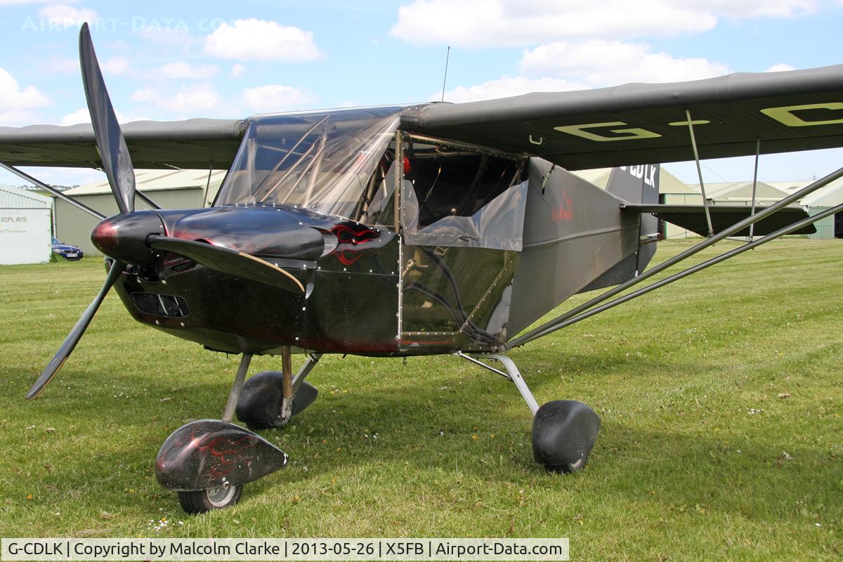 G-CDLK, 2005 Best Off Skyranger Swift 912S(1) C/N BMAA/HB/452, Best Off Skyranger Swift 912S(1), Fishburn Airfield, May 26th 2013.