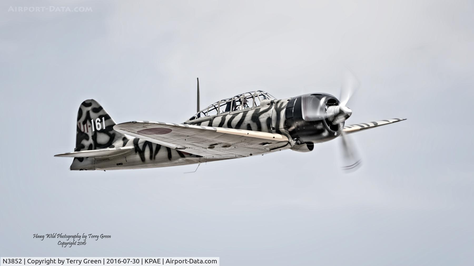 N3852, Mitsubishi A6M3 Reisen (Zero) C/N 3852, 2016 SkyFair
