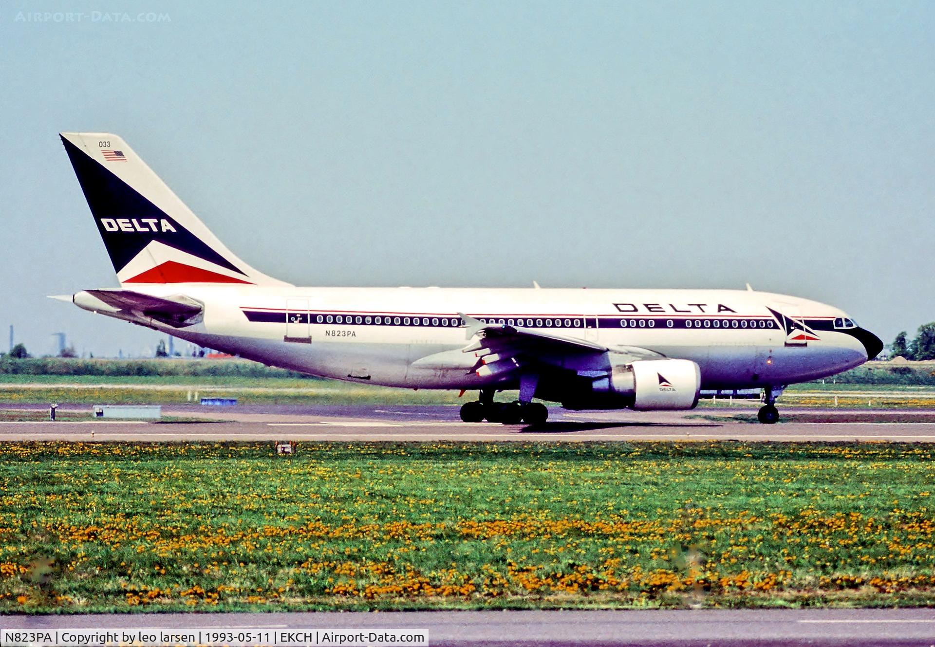 N823PA, 1990 Airbus A310-324 C/N 539, Copenhagen 11.5.93