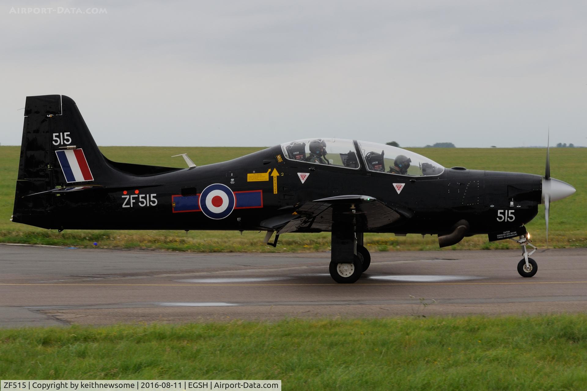 ZF515, 1992 Short S-312 Tucano T1 C/N S159/T130, Nice Visitor.