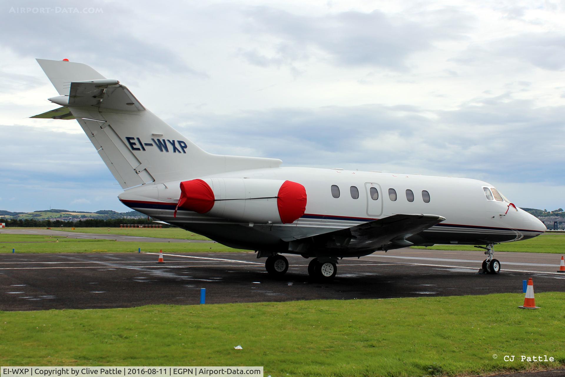 EI-WXP, 1998 Raytheon Hawker 800XP C/N 258382, At Dundee EGPN