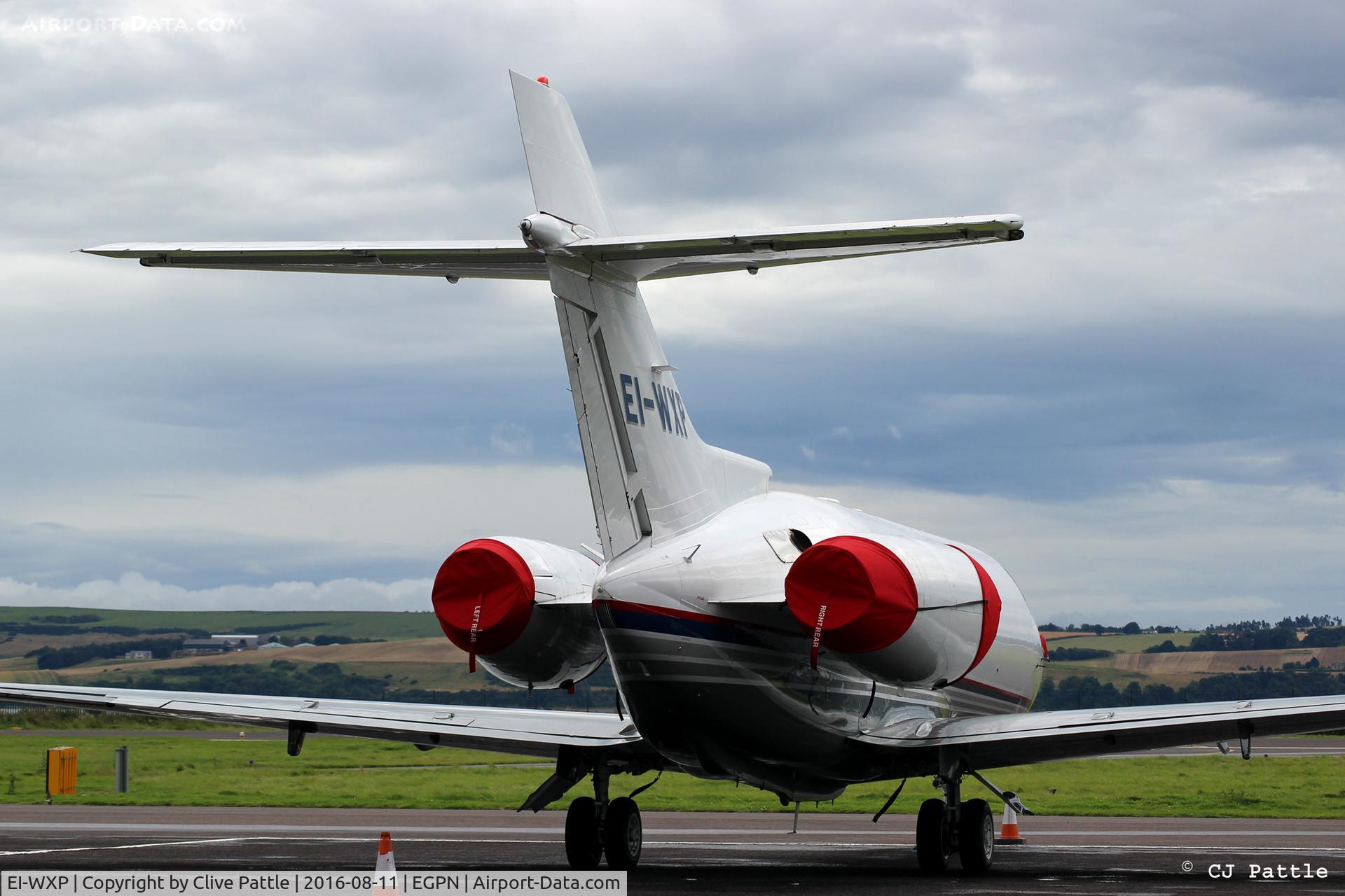 EI-WXP, 1998 Raytheon Hawker 800XP C/N 258382, At Dundee EGPN