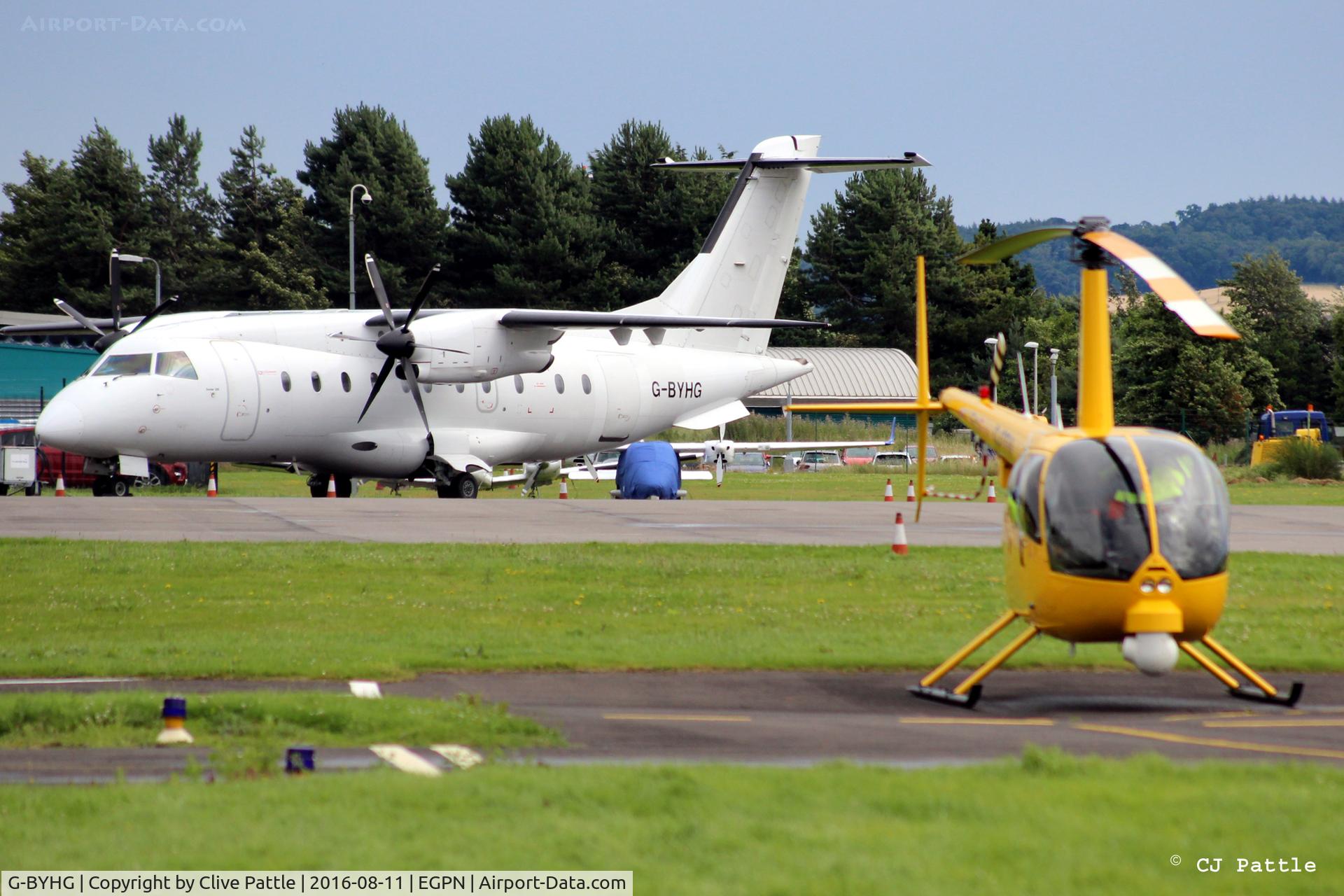 G-BYHG, 1998 Dornier 328-100 C/N 3098, On the ramp At Dundee EGPN