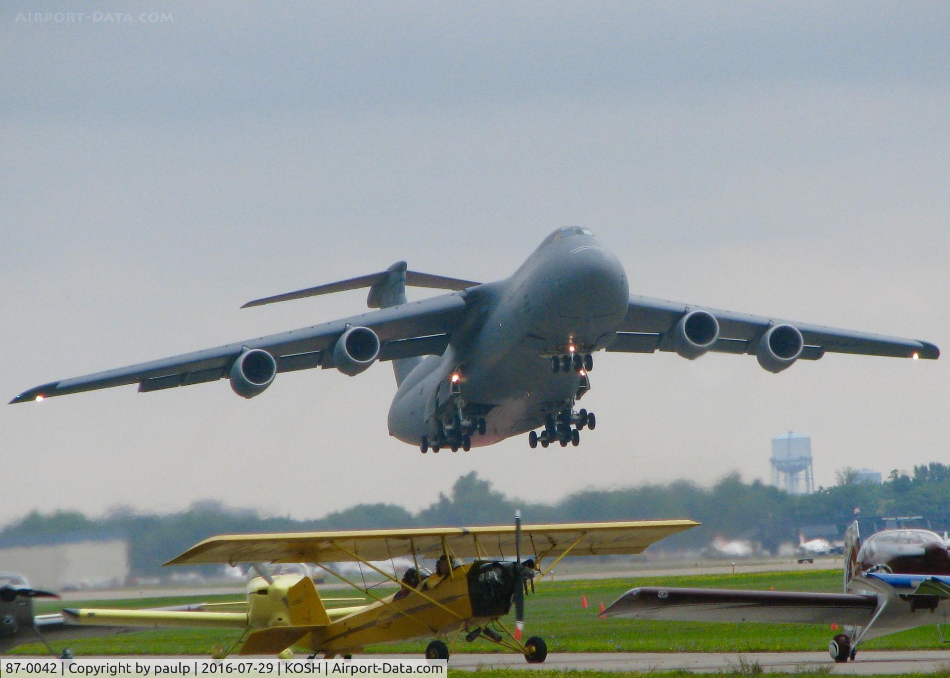 87-0042, 2013 Lockheed C-5M Super Galaxy C/N 500-0128, AirVenture 2016.