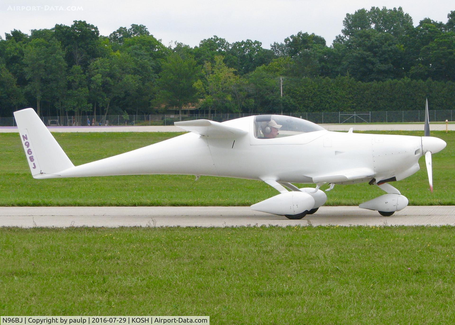 N96BJ, 1997 QAC Quickie Q200 C/N 001, AirVenture 2016.