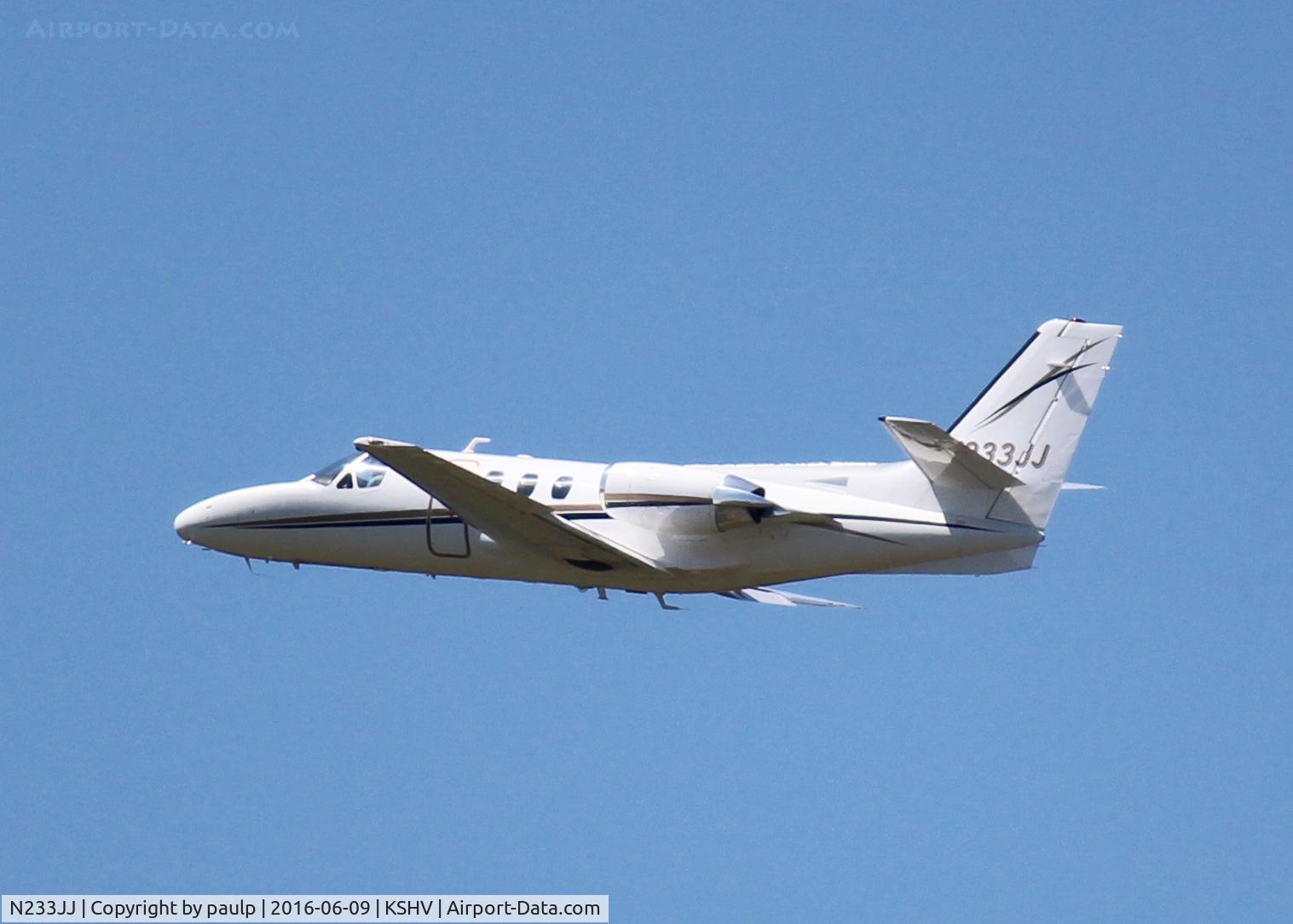 N233JJ, 1974 Cessna 500 Citation I C/N 500-0233, At Shreveport Regional.