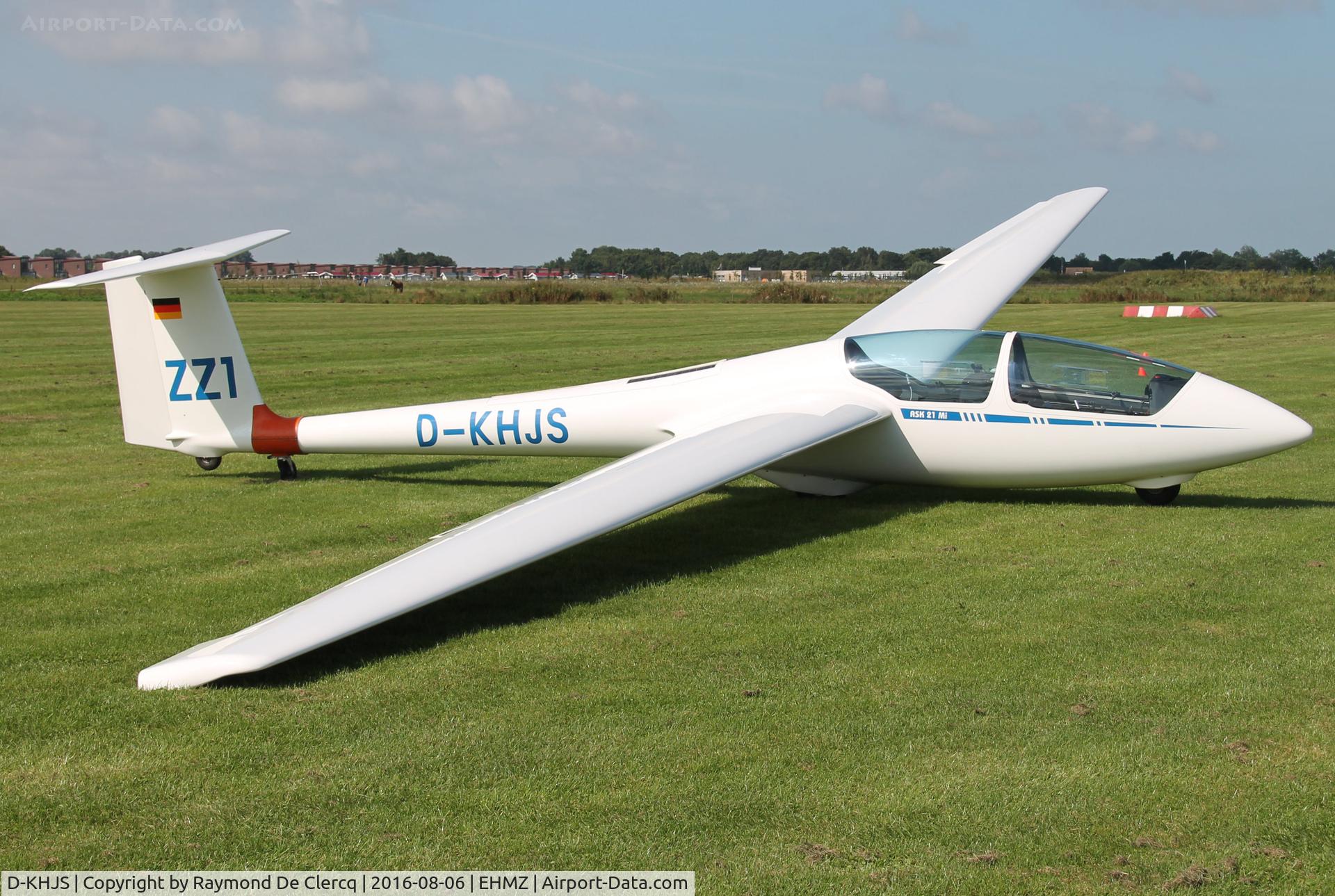 D-KHJS, 2006 Schleicher ASK-21 C/N 21806, ASK-21Mi at Midden-Zeeland.