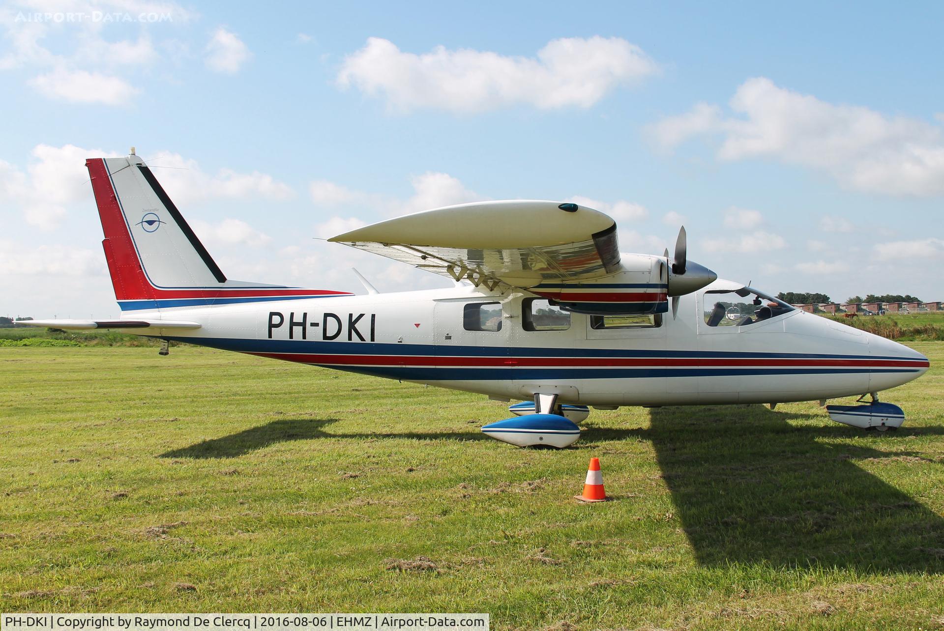 PH-DKI, 1983 Partenavia P-68C C/N 297, At Midden-Zeeland.