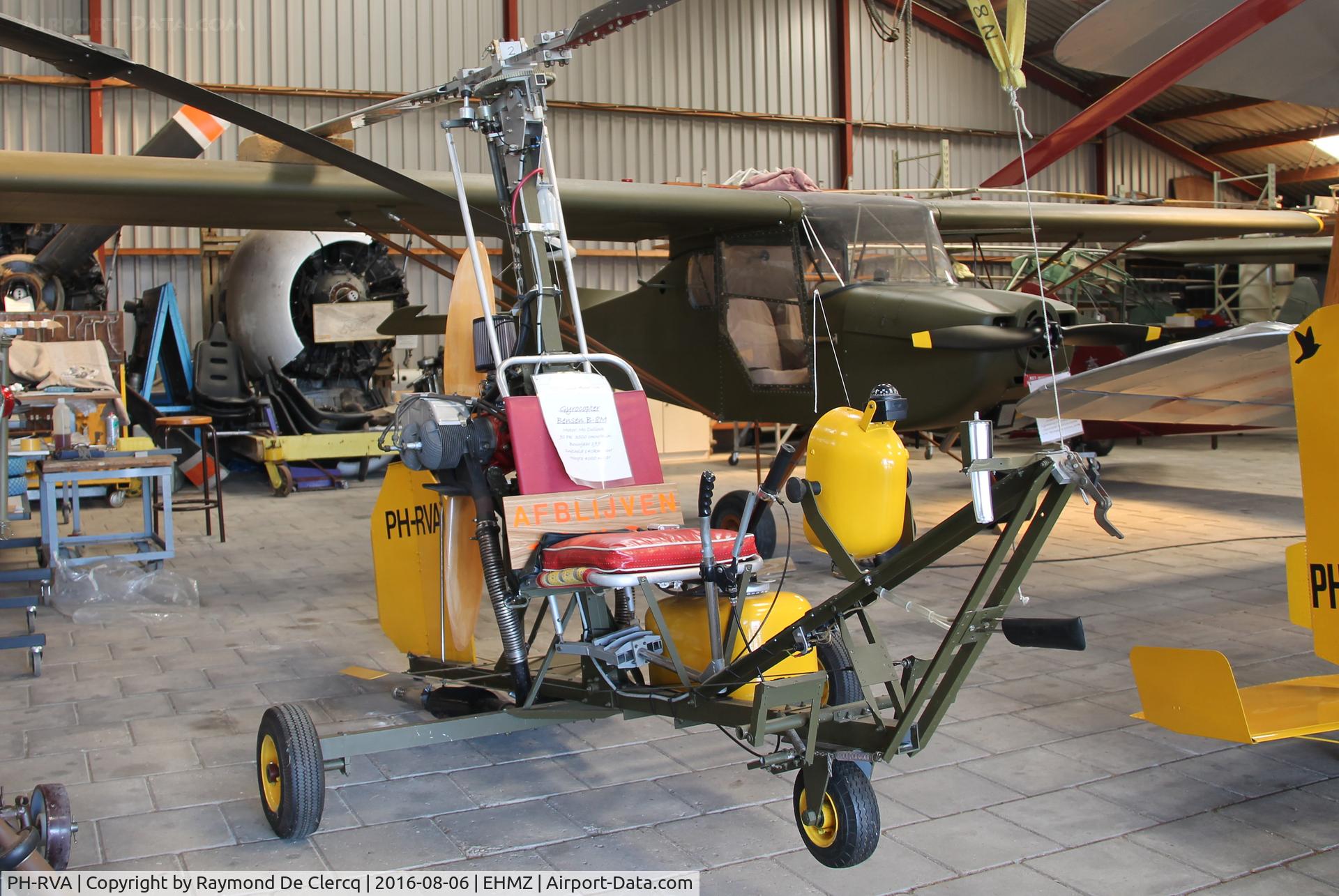 PH-RVA, Bensen B-8MRR Gyrocopter C/N RVA 001, Gyrocopter museum at Midden-Zeeland.