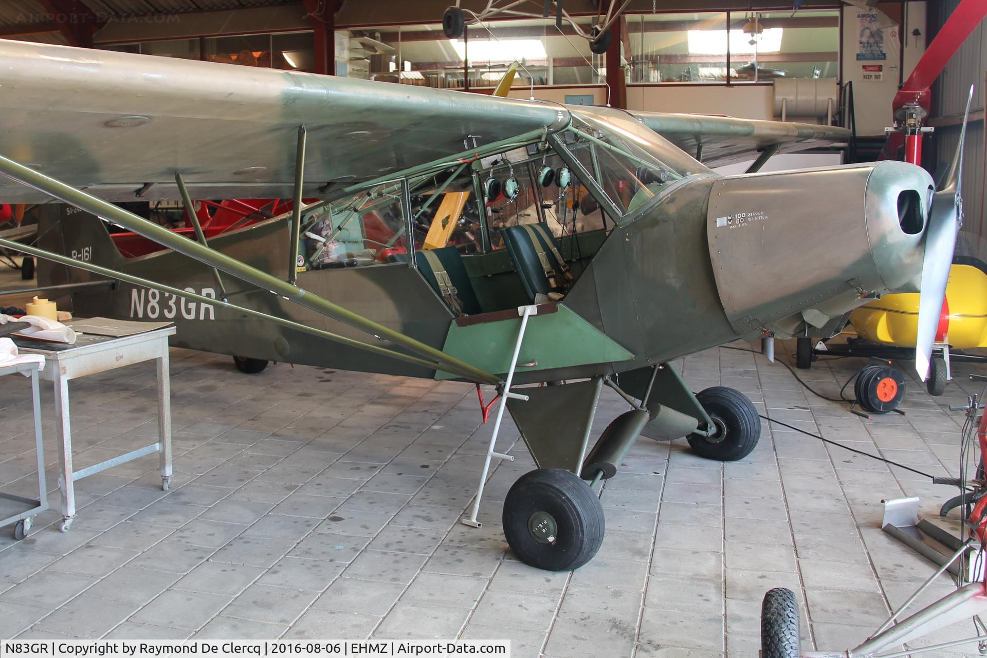 N83GR, 1954 Piper L-21B Super Cub (PA-18-135) C/N 18-3851, Gyrocopter & old aircraft museum.