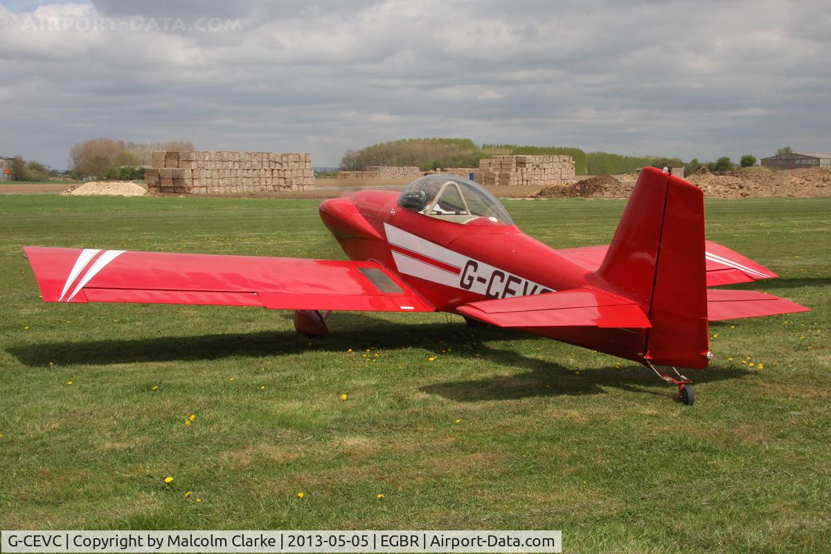 G-CEVC, 2007 Vans RV-4 C/N 2726, Vans RV-4 at The Real Aeroplane Company's May-hem Fly-In, Breighton Airfield, May 5th 2013.
