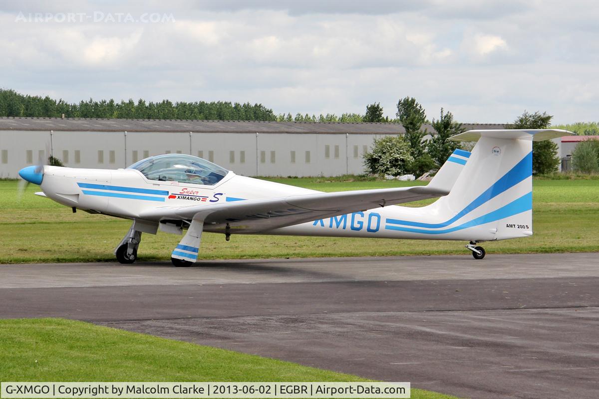 G-XMGO, 2000 Aeromot AMT-200S Super Ximango C/N 200.127, Aeromot AMT-200S Super Ximango at The Real Aeroplane Company's Jolly June Jaunt, Breighton Airfield, June 2nd 2013.