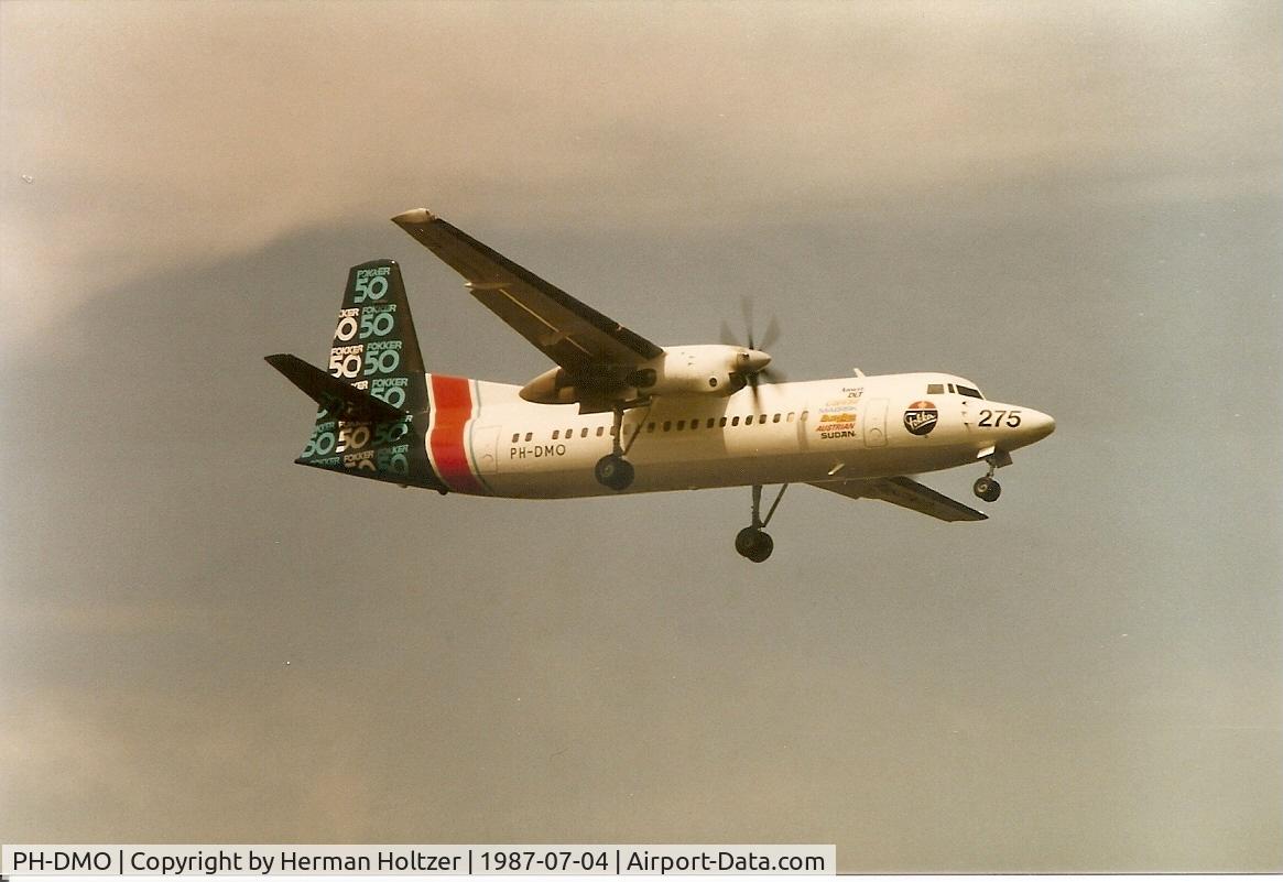 PH-DMO, 1987 Fokker 50 C/N 20103, Open day at airbase Twenthe July 4th 1987