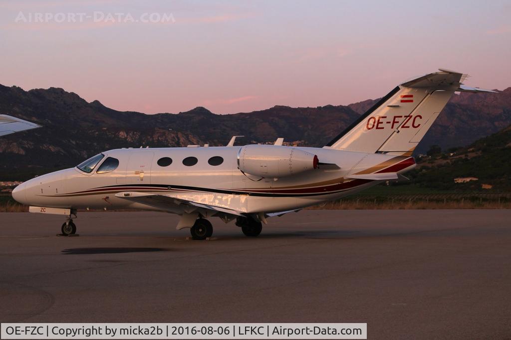 OE-FZC, 2009 Cessna 510 Citation Mustang Citation Mustang C/N 510-0196, Parked