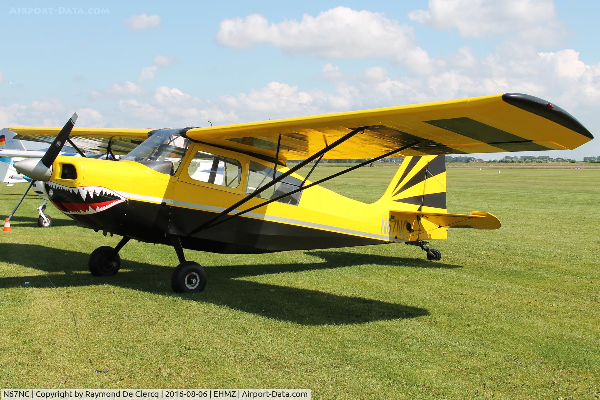 N67NC, 1967 American Champion 7GCAA Citabria C/N 125, At-Midden-Zeeland.   Previous reg. I-PUBB.