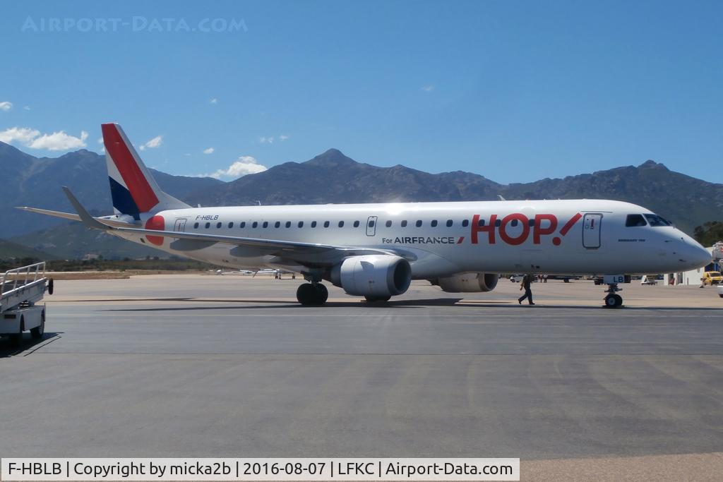 F-HBLB, 2007 Embraer 190LR (ERJ-190-100LR) C/N 19000060, Parked