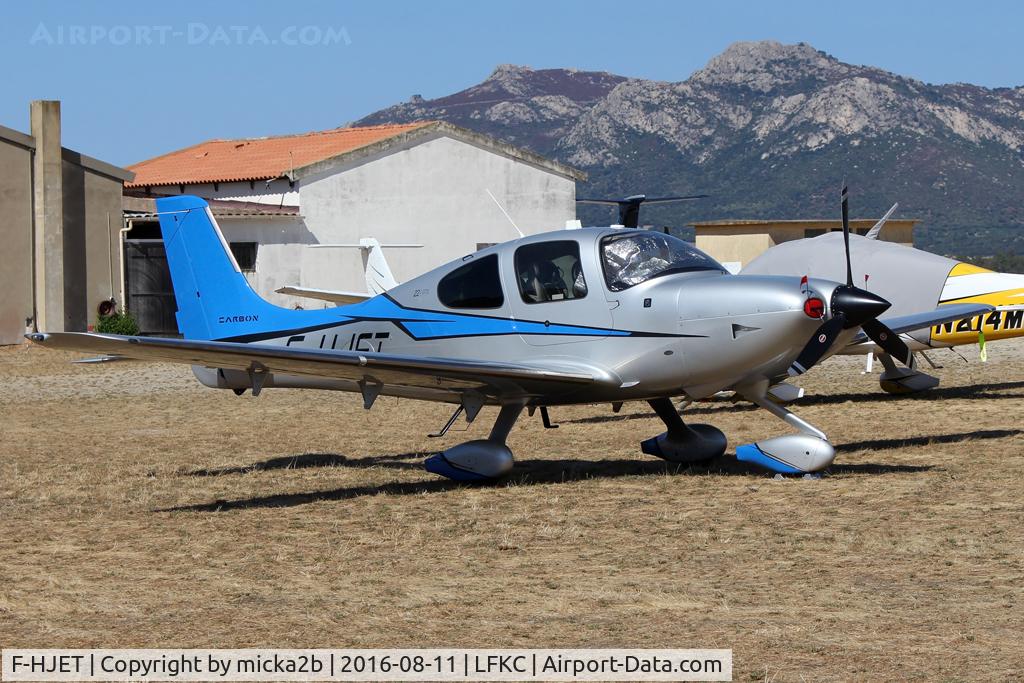 F-HJET, 2014 Cirrus SR22 GTS C/N 4053, Parked